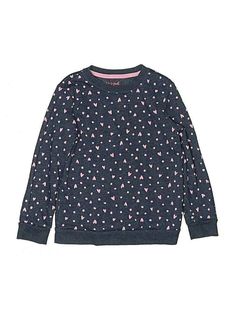 Pre-owned Cat & Jack Kids' Pullover Sweater In Blue
