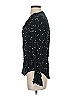 Paige 100% Rayon Stars Black Long Sleeve Blouse Size XS - photo 5