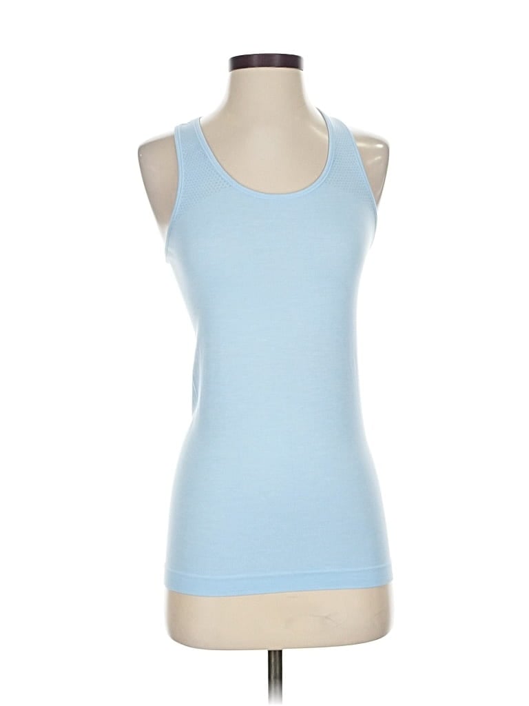 Pre-owned Sweaty Betty Tank Top Blue Halter Neckline Tops