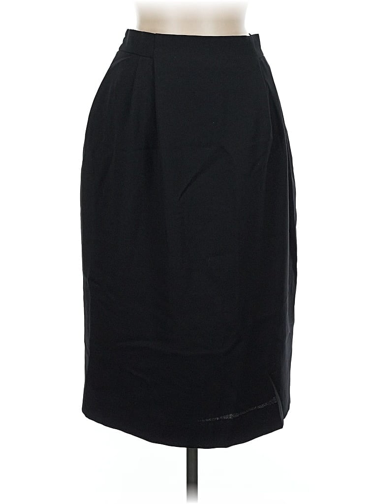Pre-owned Doncaster Collection Formal Skirt In Black
