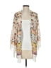 Jolt 100% Polyester Ivory Kimono Size S - photo 1
