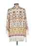 Jolt 100% Polyester Ivory Kimono Size S - photo 2