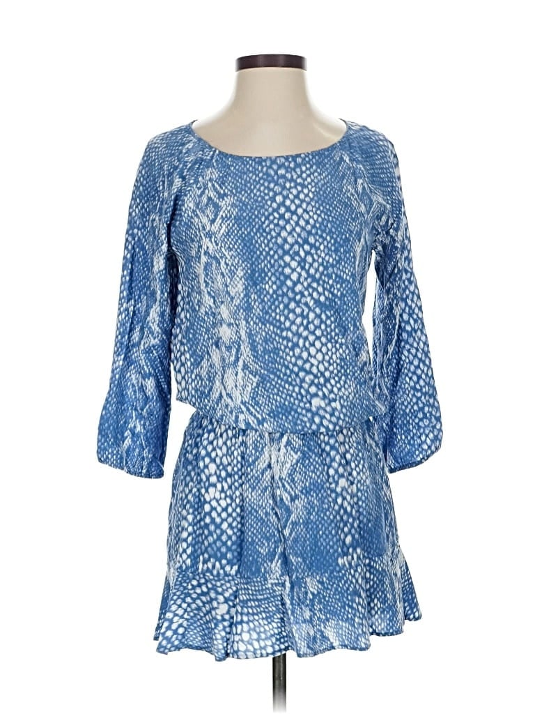 Pre-owned Soft Joie Casual Dress In Blue