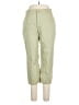 Dockers 100% Cotton Solid Green Khakis Size 12 - photo 1