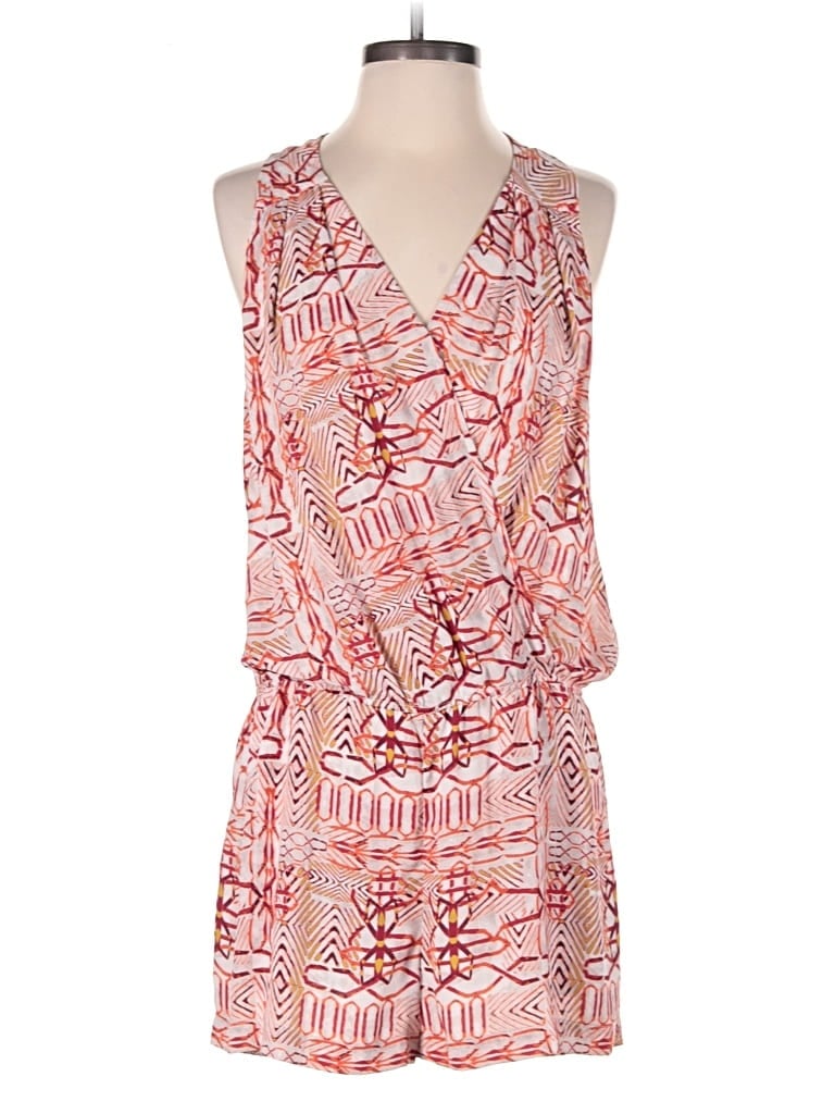 Pre-owned Bcbgmaxazria Romper In Red