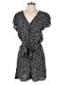 Ann Taylor LOFT 100% Rayon Polka Dots Black Romper Size M - photo 1