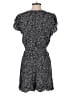 Ann Taylor LOFT 100% Rayon Polka Dots Black Romper Size M - photo 2