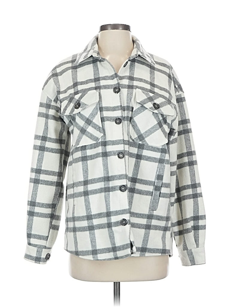 Pre-owned Thread & Supply Jacket In White