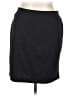 Ellen Tracy Solid Black Casual Skirt Size XL - photo 1