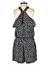 Ann Taylor LOFT 100% Polyester Stars Black Romper Size XS - photo 2