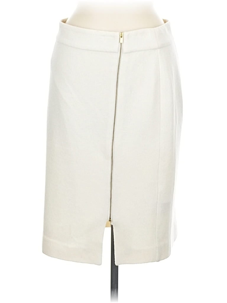 Click to view more detailed imagery on our partner's website Pre-owned Banana Republic Formal Skirt In White