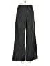 Know One Cares 100% Polyester Stripes Black Dress Pants Size S - photo 1