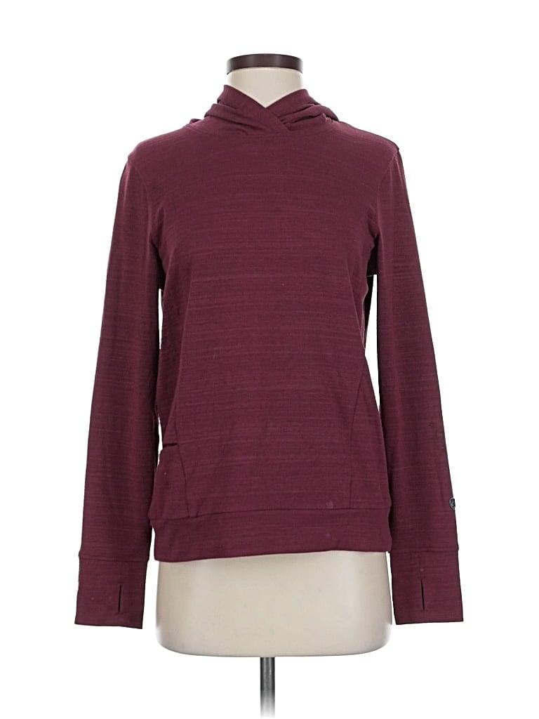 KUHL Pre-owned Pullover Hoodie In Burgundy