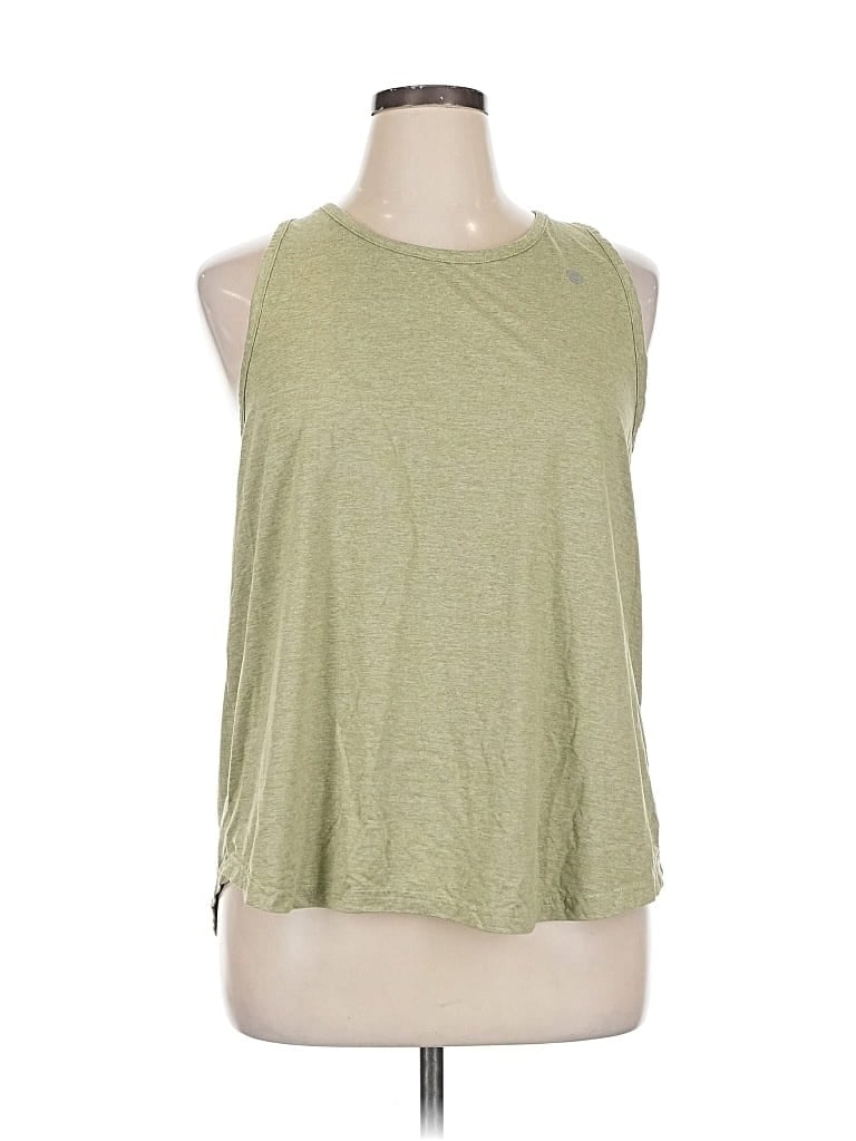 Pre-owned Max Studio Sleeveless T-shirt In Green