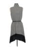 BCX 100% Polyester Houndstooth Black Casual Dress Size M - photo 2