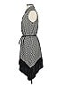 BCX 100% Polyester Houndstooth Black Casual Dress Size M - photo 5