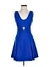 BCBGMAXAZRIA Blue Cocktail Dress Size 4 - photo 1
