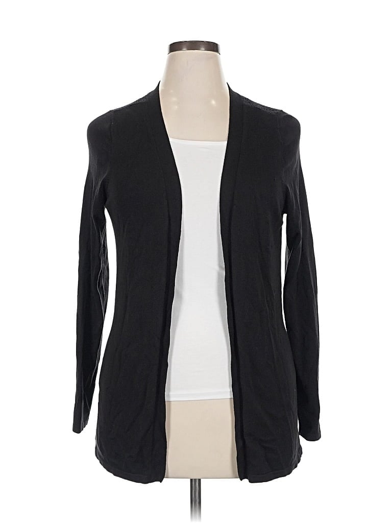 Pre-owned Maurices Cardigan Sweater In Black