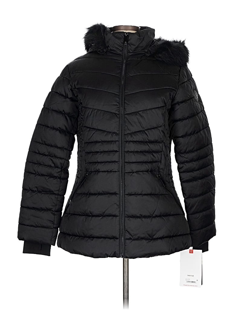 Pre-owned Hfx Snow Jacket In Black