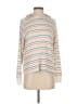 LNA Stripes White Pullover Sweater Size S - photo 1