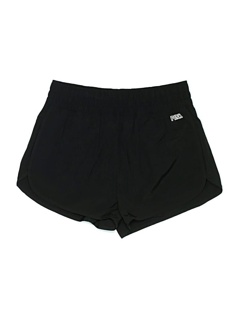 Pre-owned Victoria's Secret Pink Athletic Shorts In Black