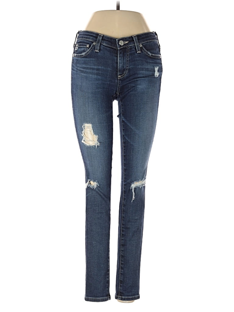 Pre-owned Adriano Goldschmied Jeans In Blue