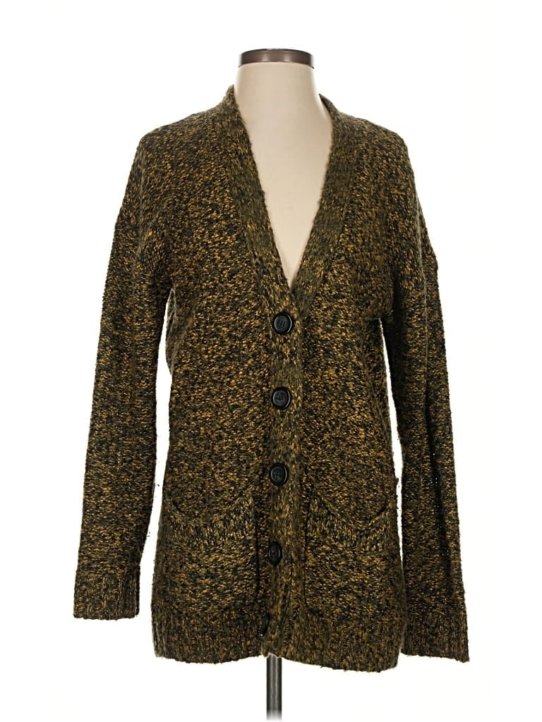 Click to view more detailed imagery on our partner's website Pre-owned Forever 21 Cardigan Sweater In Gold