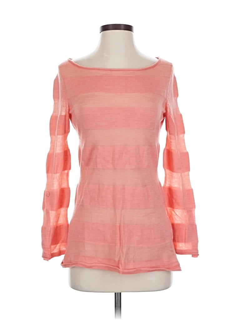 Pre-owned Ann Taylor Loft 3/4 Sleeve T-shirt In Pink