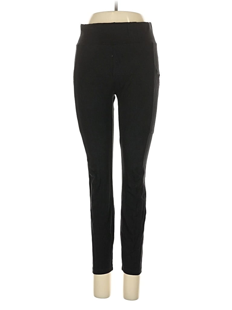 Pre-owned Lou & Grey Active Pants In Black