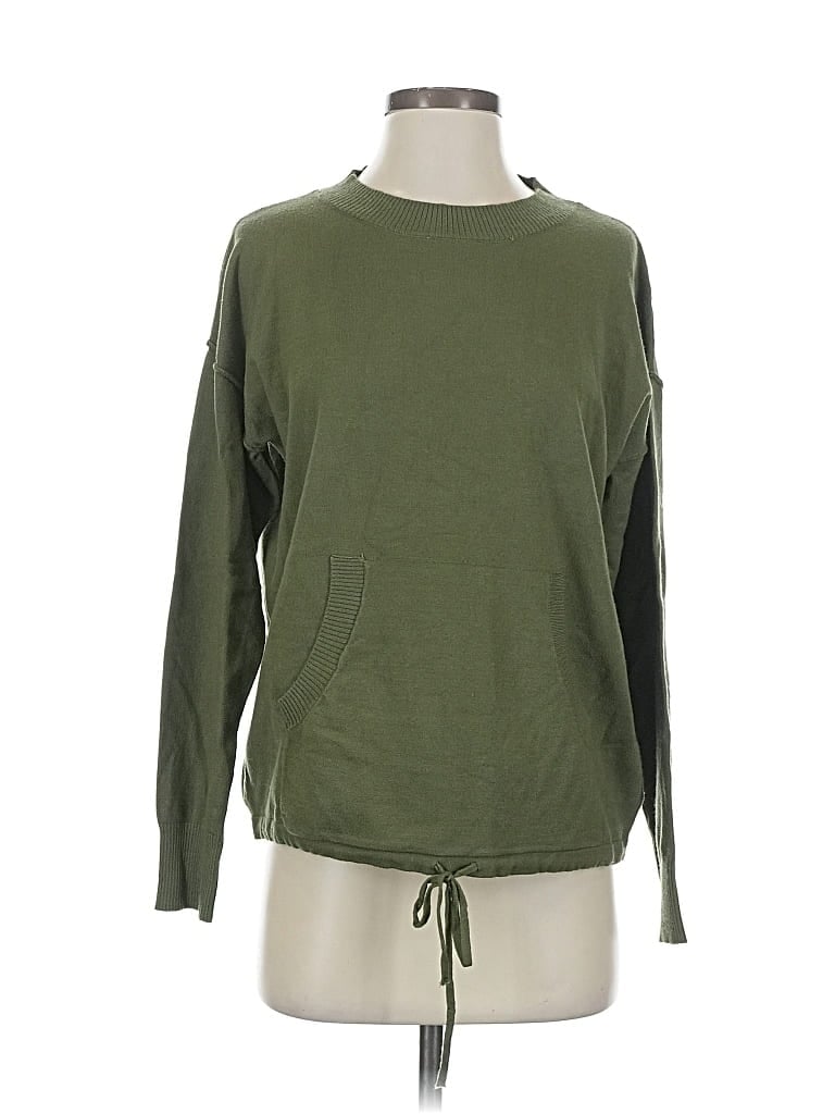 Pre-owned Max Studio Sweatshirt In Green