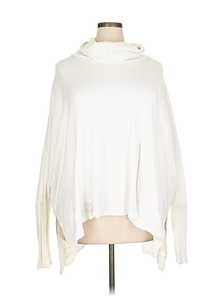 Pre-owned Discount Divas Long Sleeve Turtleneck In White