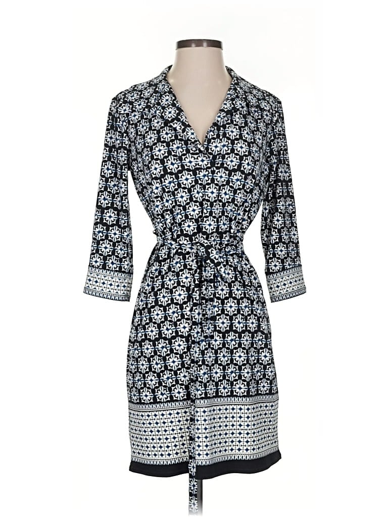 Pre-owned Max Studio Casual Dress In Blue