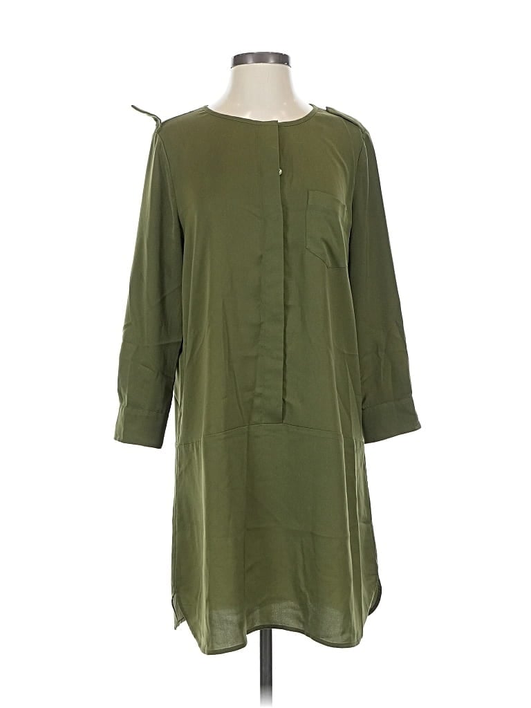 Pre-owned J.crew Factory Store Casual Dress In Green
