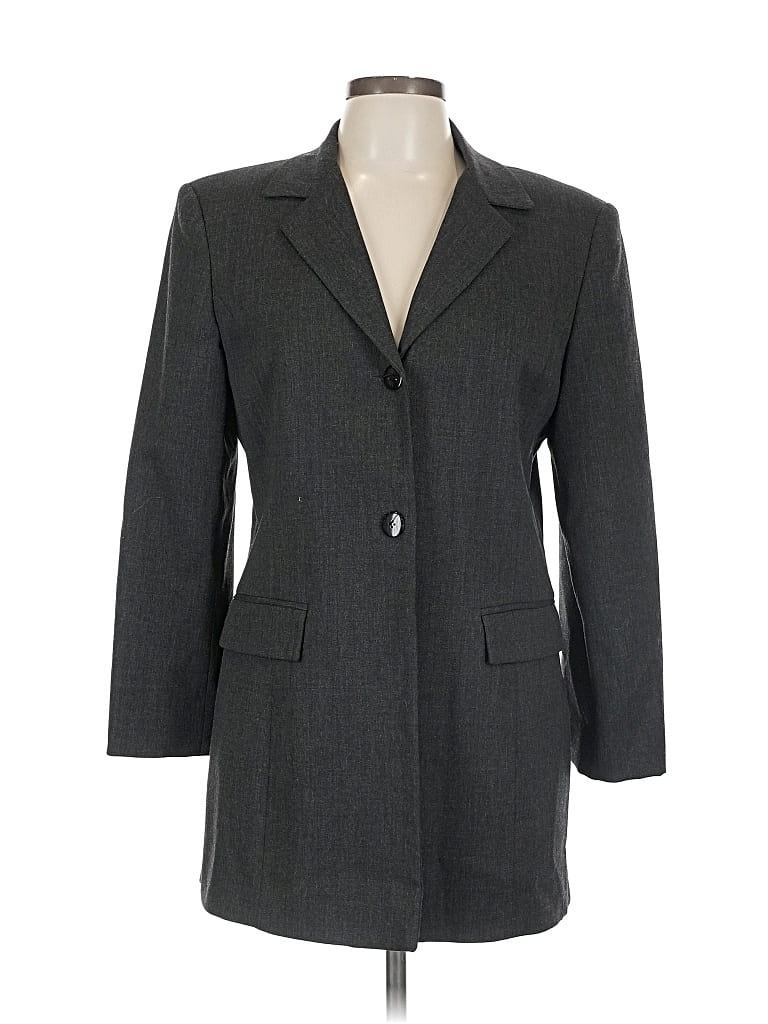 Pre-owned Stephanie Andrews Coat In Gray