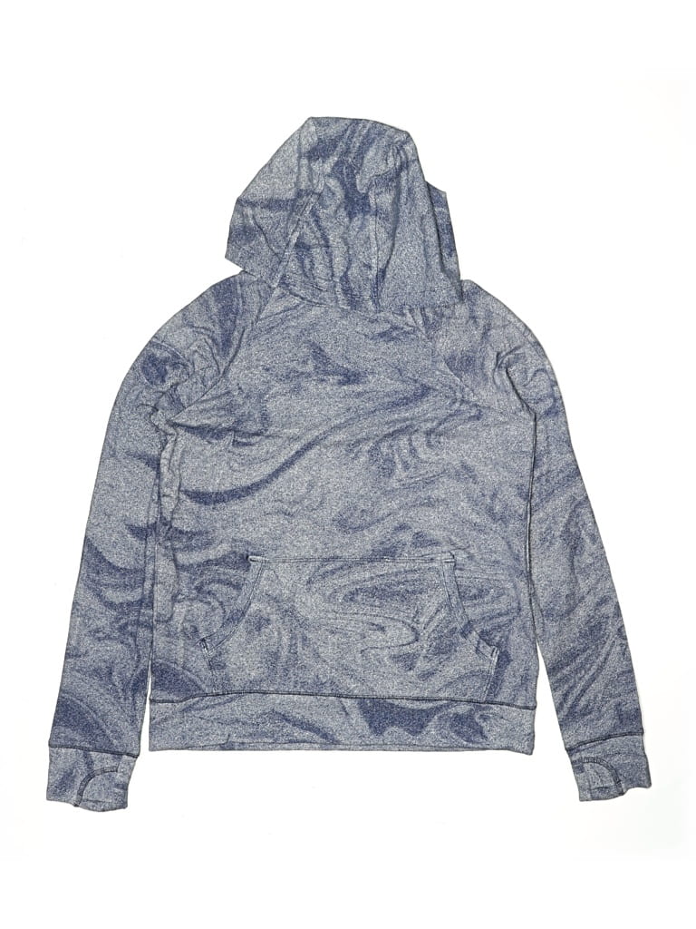 Click to view more detailed imagery on our partner's website Pre-owned Athleta Girl Kids' Pullover Hoodie In Blue