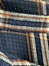 Unbranded Plaid Blue Long Sleeve Button-Down Shirt Size L - photo 7