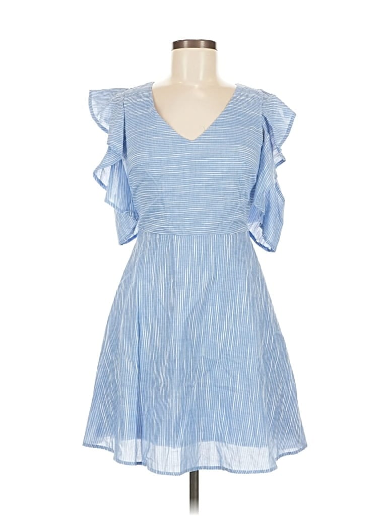JOA Pre-owned Casual Dress In Blue