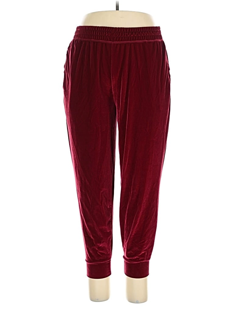 Pre-owned Fabletics Casual Pants In Red