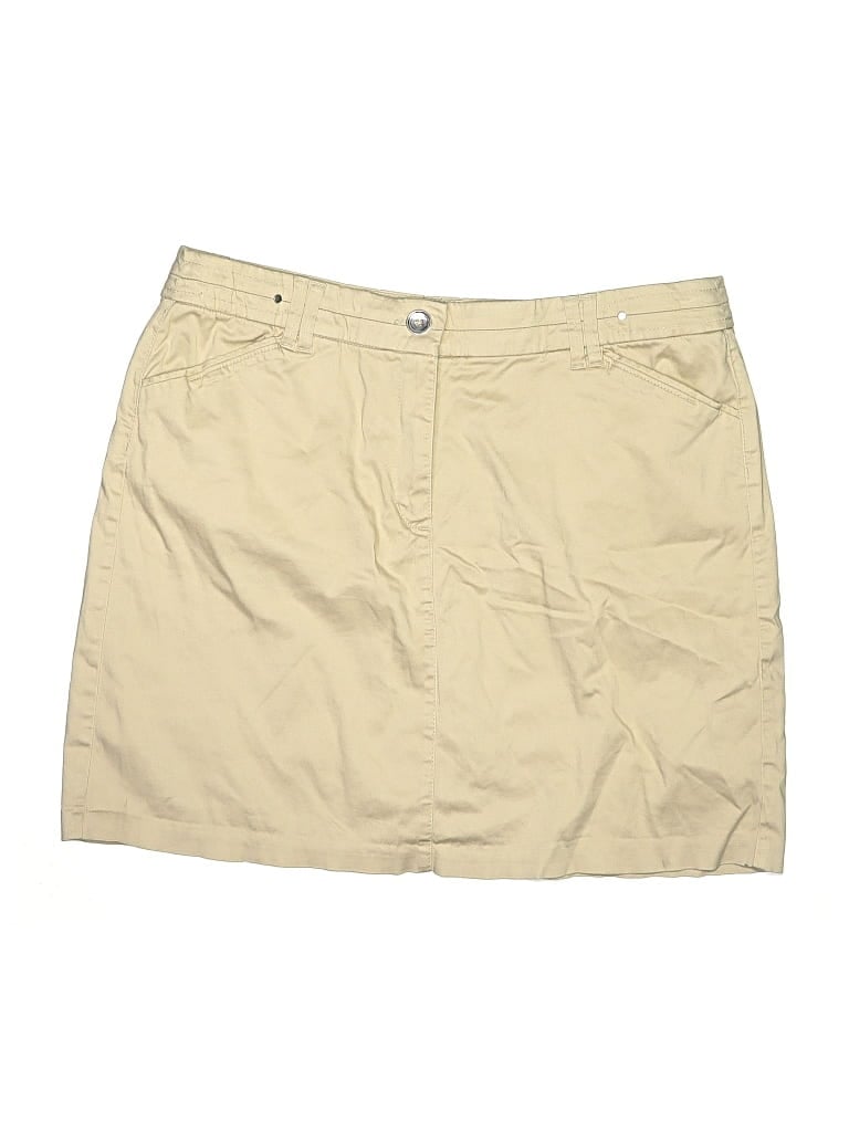 Click to view more detailed imagery on our partner's website Pre-owned Charter Club Casual Skirt In Brown