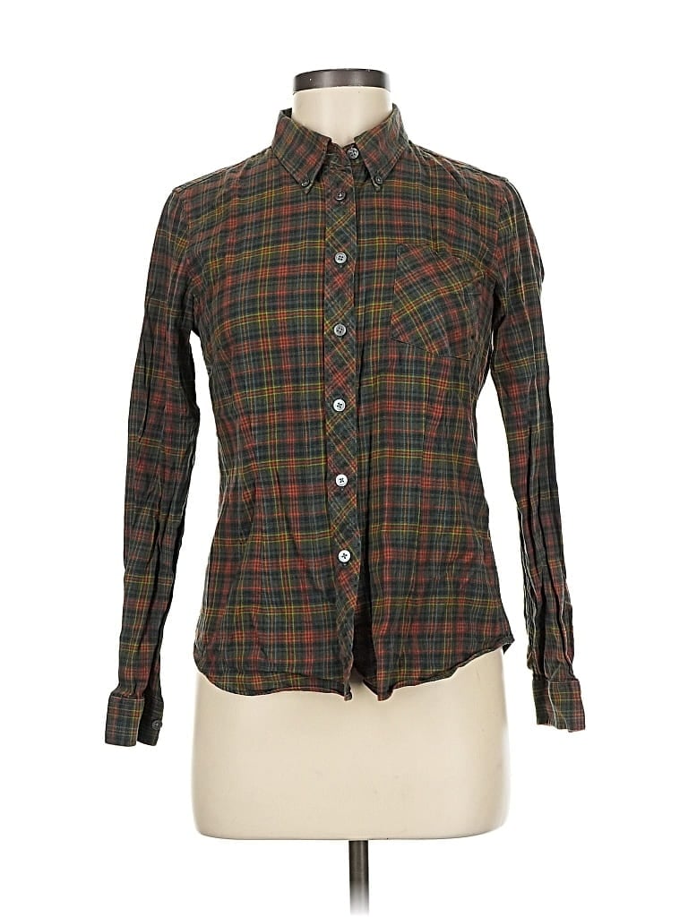 Click to view more detailed imagery on our partner's website Pre-owned L.l.bean Long Sleeve Button Down Shirt In Green