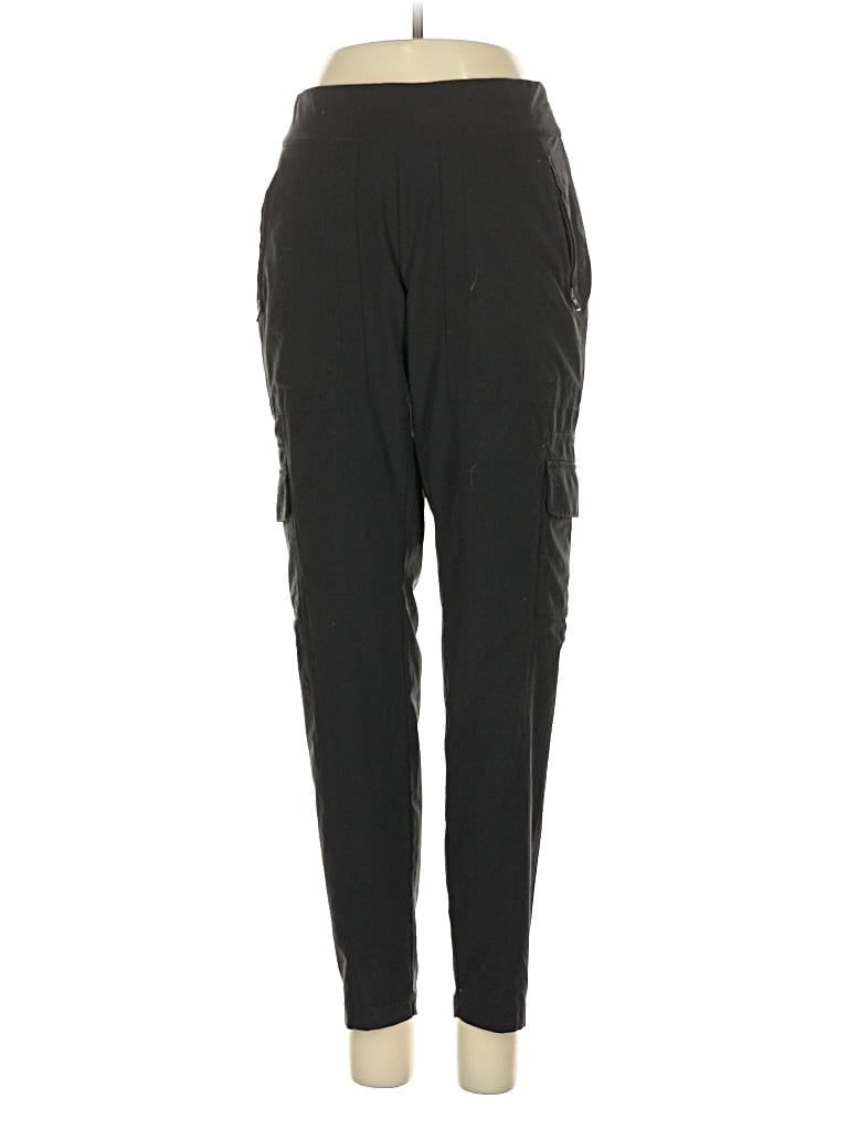 Pre-owned Athleta Cargo Pants In Black