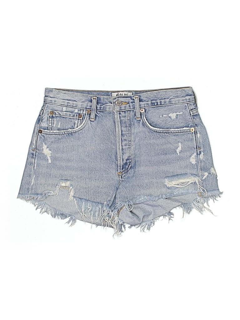 AGOLDE Pre-owned Denim Shorts In Blue