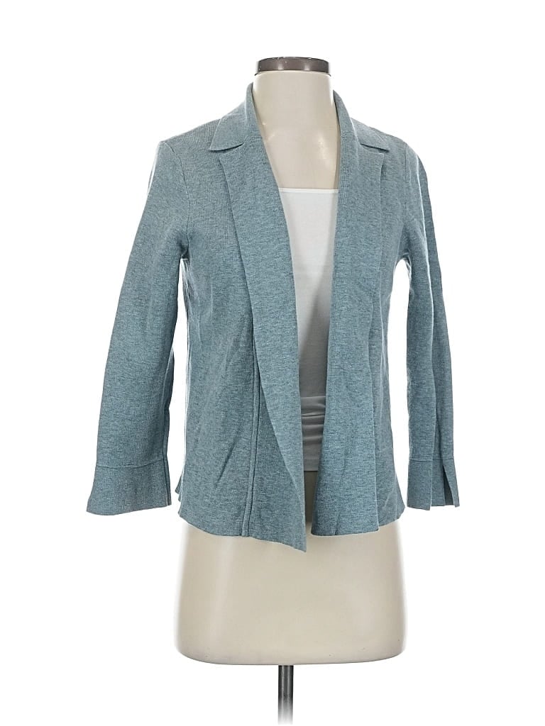 Pre-owned Jjill Cardigan Sweater In Blue