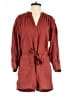 Joie Burgundy Romper Size S - photo 1