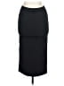 Leith Solid Black Casual Skirt Size L - photo 2