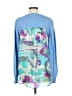 Subtle Luxury Blue Long Sleeve Blouse Size Med - Lg - photo 2