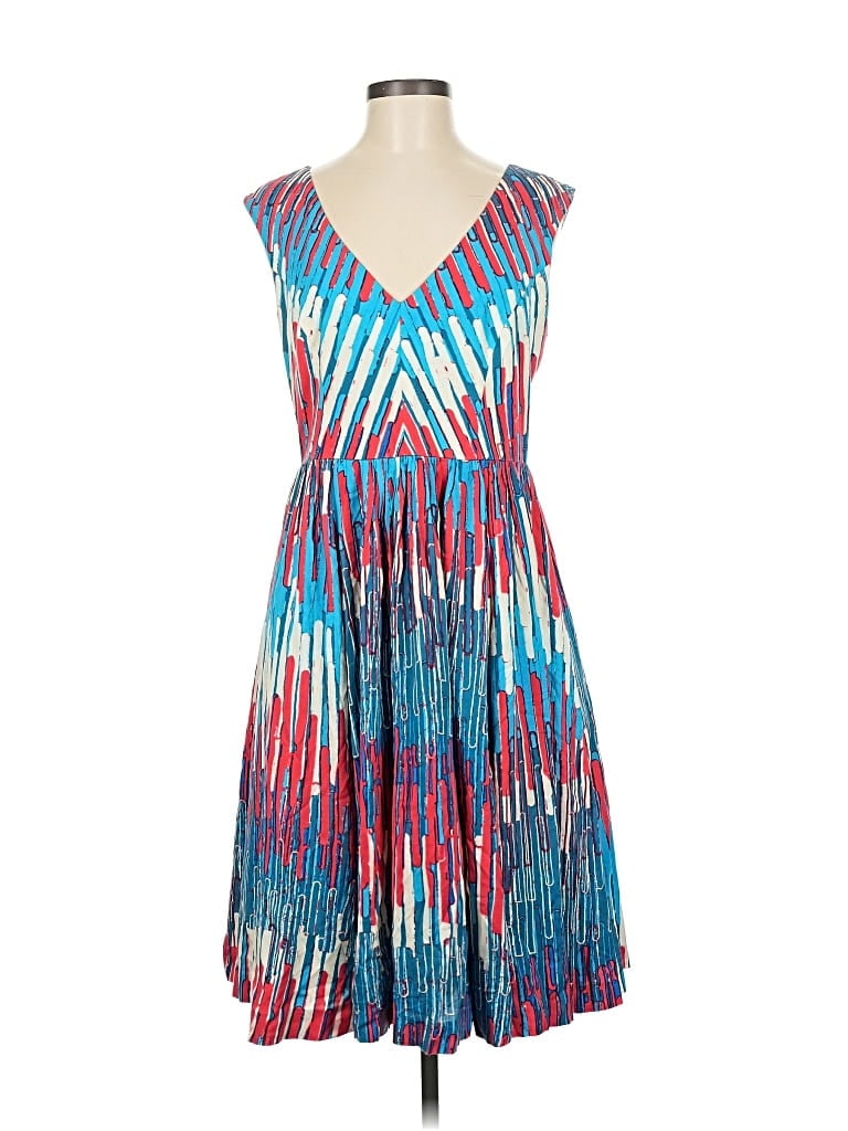 Pre-owned Plenty By Tracy Reese Cocktail Dress In Blue