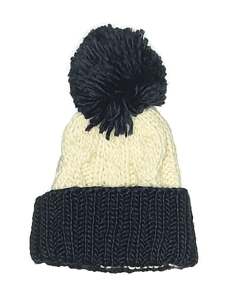 Pre-owned Forever 21 Beanie Hat In White