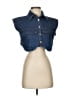 Commense Blue Denim Vest Size XS - photo 1