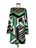 W by Worth Graphic Green Casual Dress Size 6 - photo 1